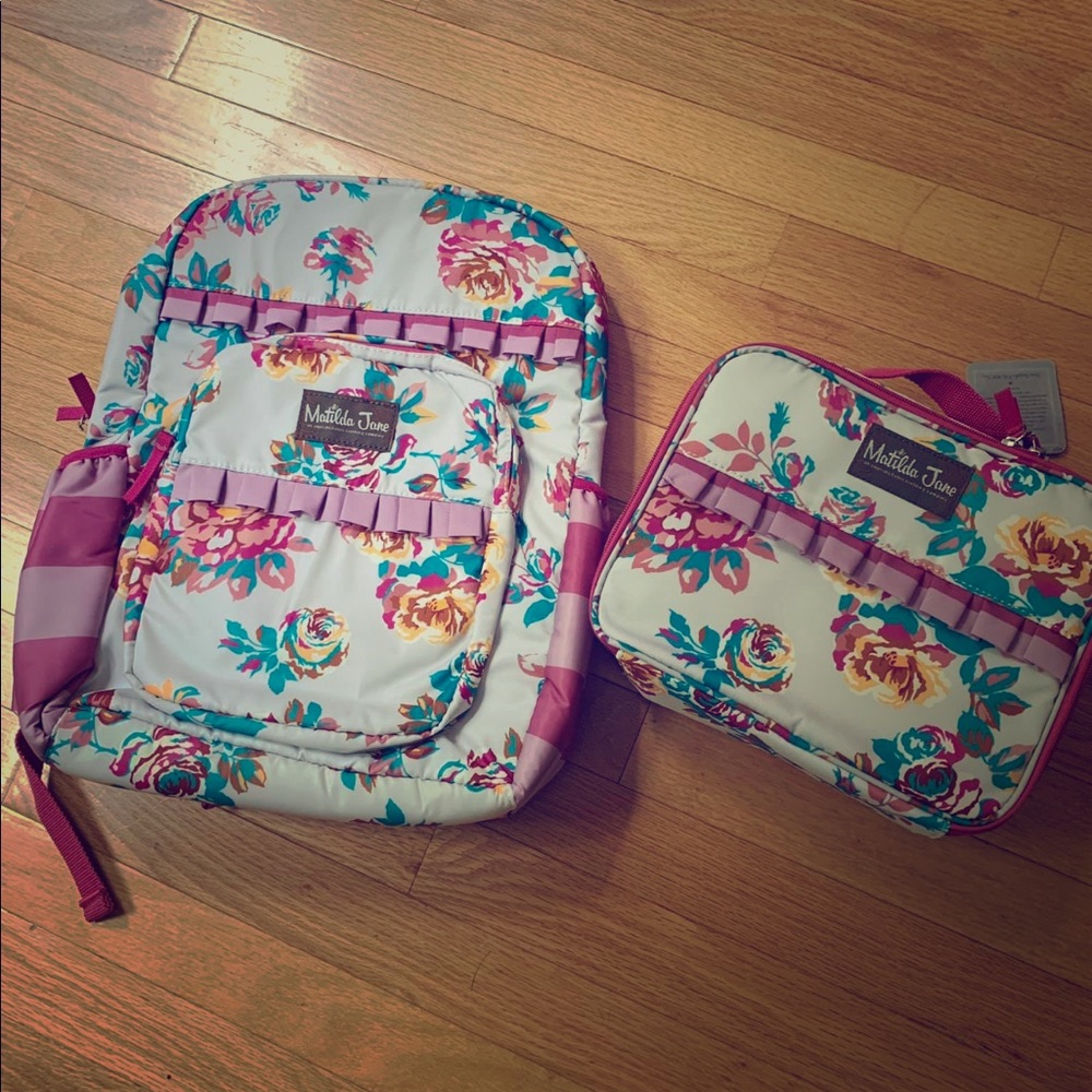 Matilda Jane Backpack and lunch box